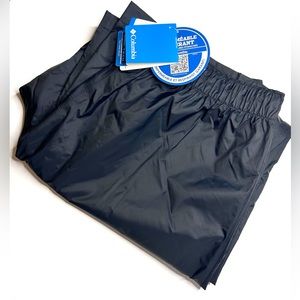 Columbia NWT Men’s Columbia XL Omnitech Waterproof Pants